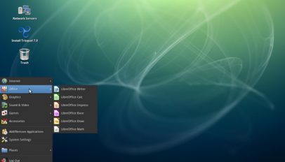 Trisquel 7 desktop screenshot