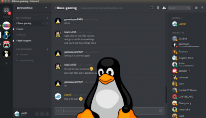 Discord Linux app