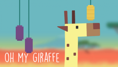 oh my giraffe with text