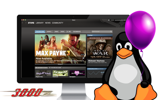 80% dos 100 jogos mais populares da Steam já rodam no Linux