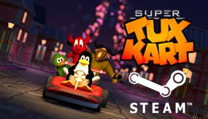 supertuxkart on steam logo