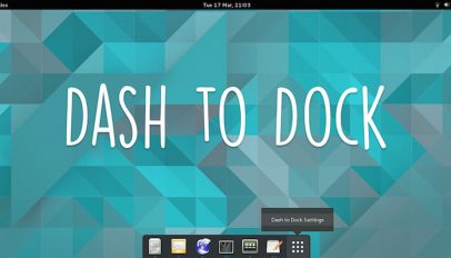 gnome dash to dock facebook image