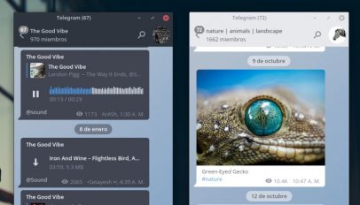 telegram arc theme