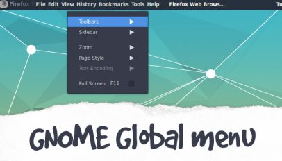 gnome global menu extension