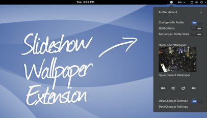GNOME Slideshow Wallpaper Extension Hero