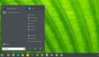 arc menu - an applications menu for GNOME Shell
