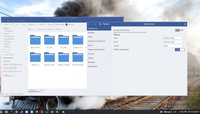 Facebook blue face gtk theme