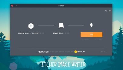 etcher image writer for usb and sdcards