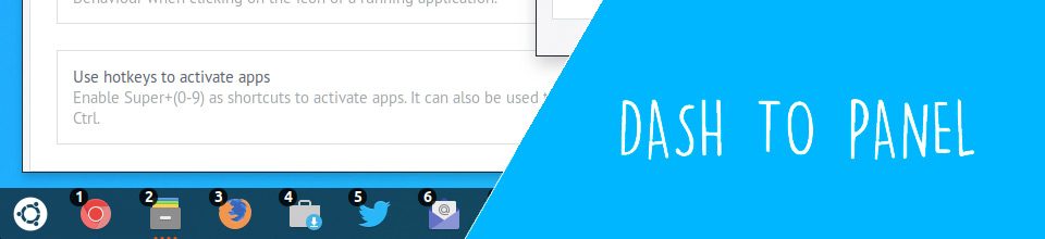 Gnome: Dash to Panel Actualizado con Window Peek y otras opciones ...