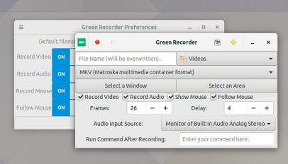 green recorder 3.0 screenshot