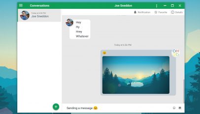 yak yak google hangouts