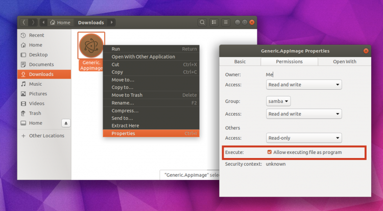 Como usar um AppImage no Ubuntu