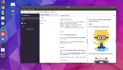 Joplin desktop app on ubuntu