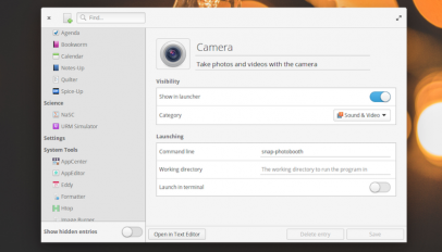 AppEditor lets you edit app menu entries on ubuntu