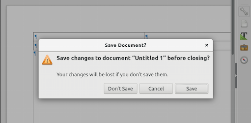 libreoffice dialog -- old