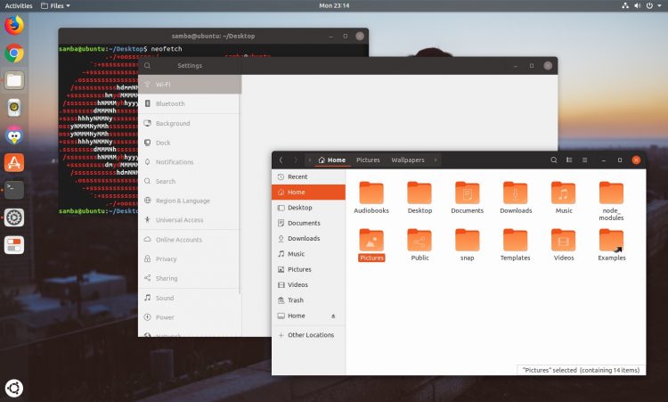 new ubuntu theme in bionic