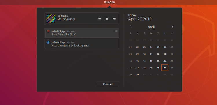 Android notifications on Ubuntu