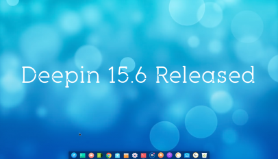 deepin linux 15.6 released