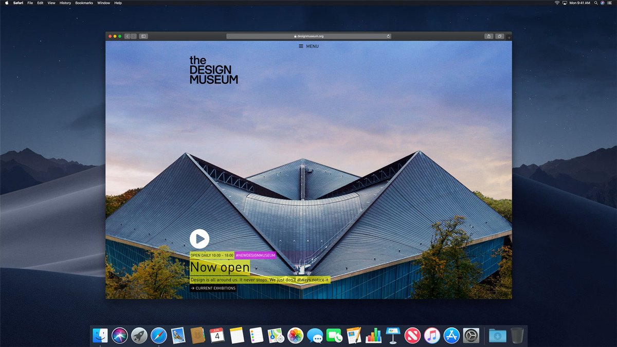 macos mojave dark mode