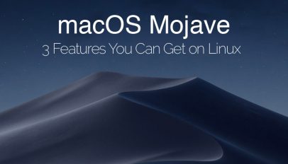 macos mojave linux features
