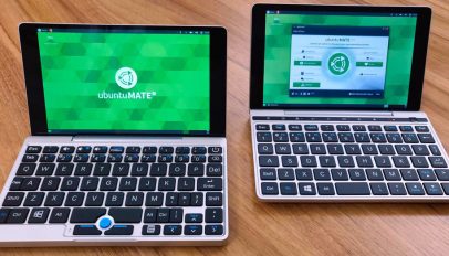 Ubuntu MATE 18.10 running on the GPD Pocket and GPD Pocket 2