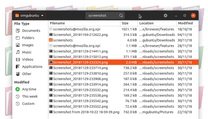 fast file search with catfish
