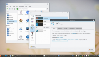 lxqt desktop screenshot