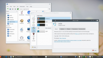 lxqt desktop screenshot