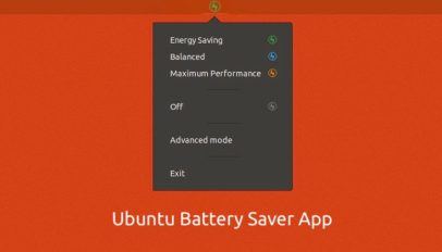 ubuntu battery saver app