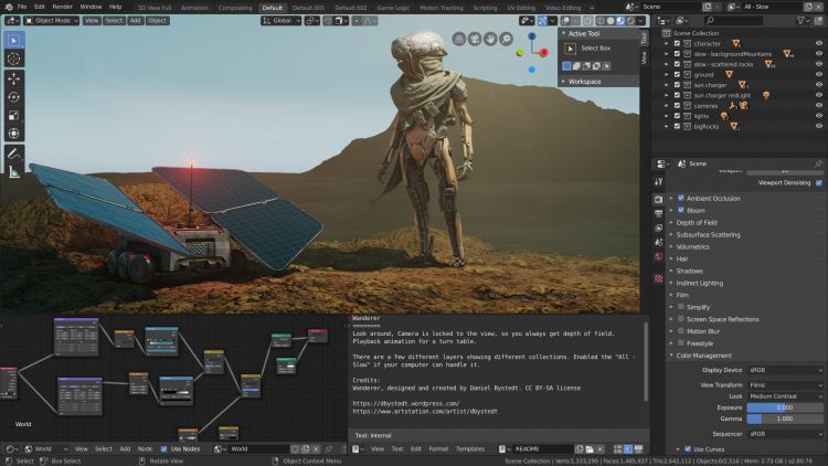 Blender 2.80 screenshot
