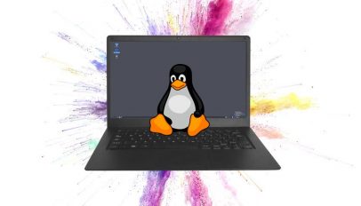 Pinebook Pro wih Tux