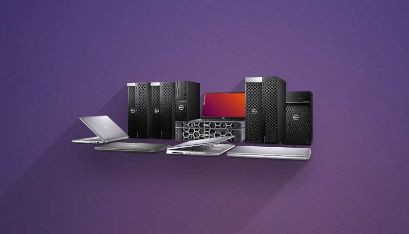 dell linux range