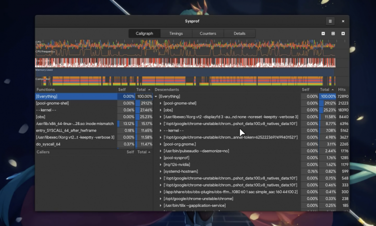 system profiler screenshot