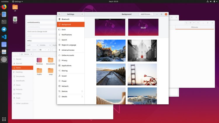 a screenshot of windows open on a desktop