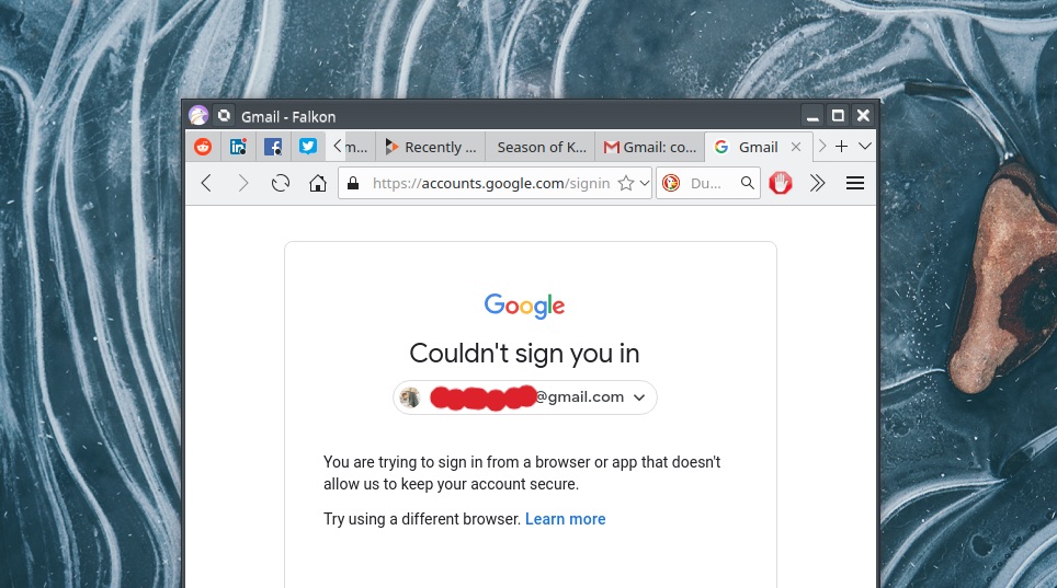 Hint error on specific website login page : r/qutebrowser