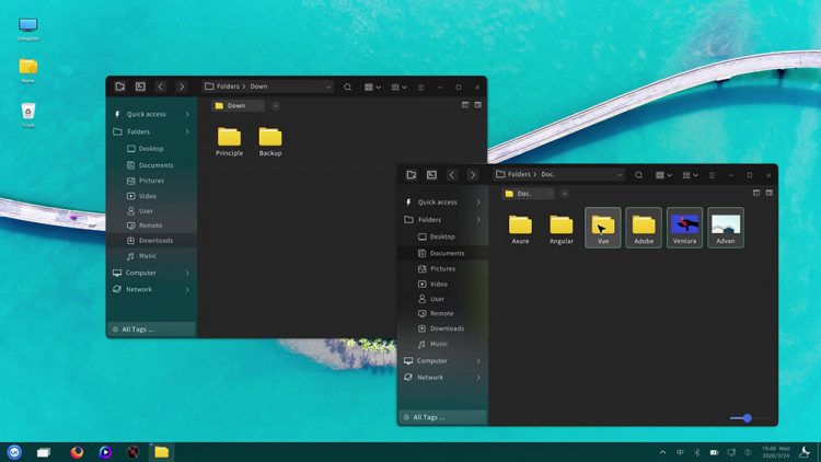 Ubuntu Kylin 20.04: File Manager in UKUI 3.0