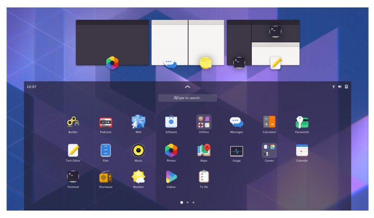 GNOME convergence concept