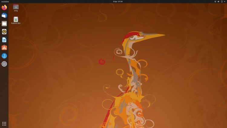 Ubuntu 20.04 Hardy Heron wallpaper