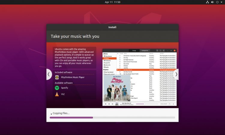 Ubuntu 20.04 Installer Screenshot