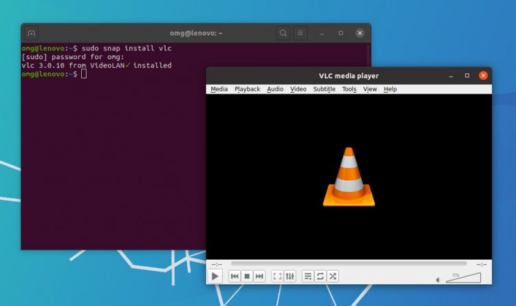 standard vlc theme on ubuntu