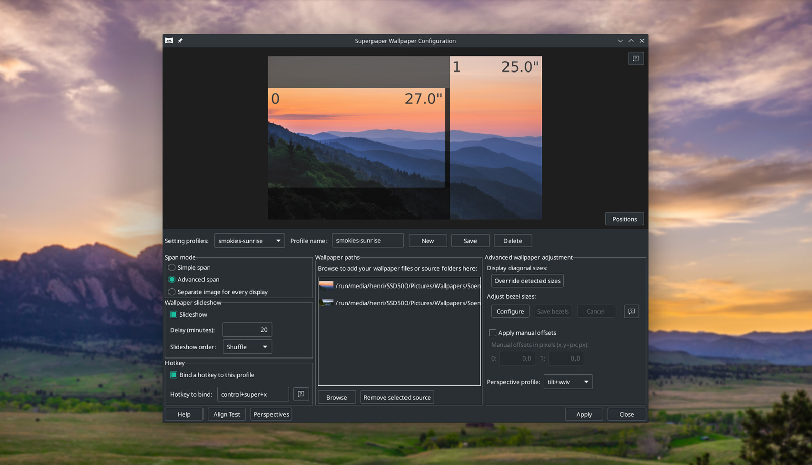Superpaper  is an Advanced Multi-Monitor Wallpaper App for Windows &  Linux - OMG! Ubuntu!