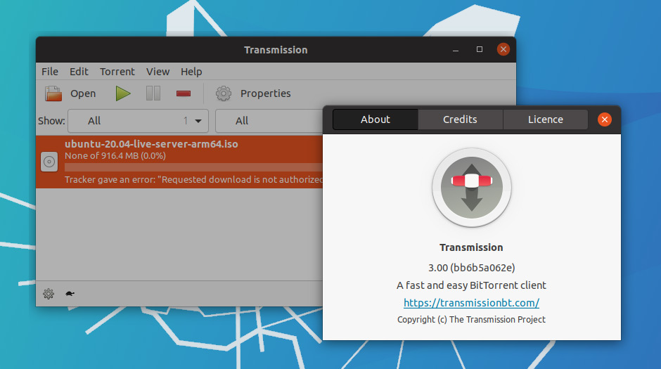 transmission 3.0 screenshot