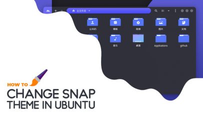 change snap app theme