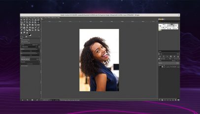 Glimpse Image Editor Screenshot