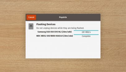 popsicle usb writer gtk