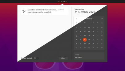 gnome shell ubuntu dark mode comparison