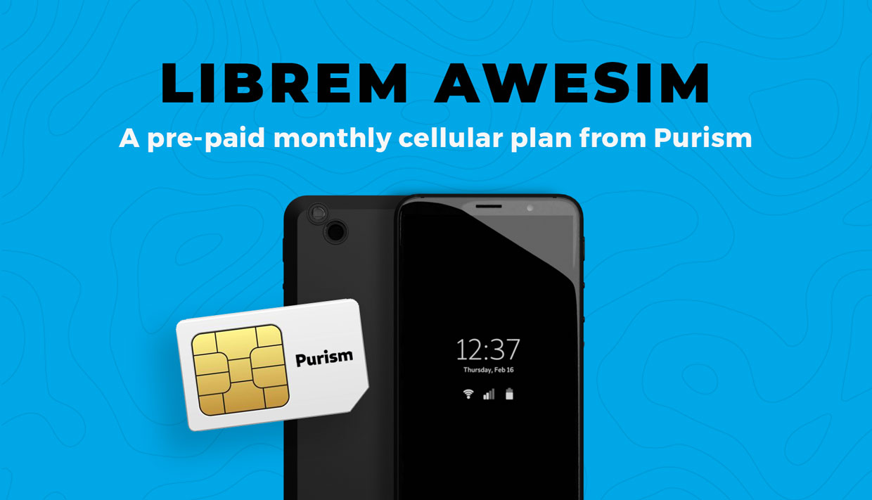 Librem AweSIM Cellular Service