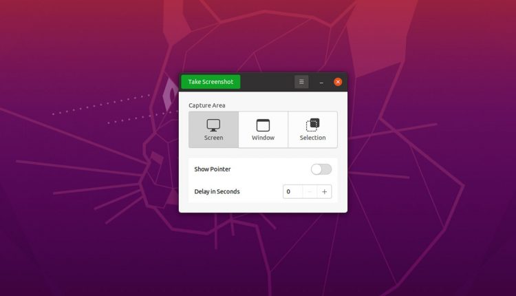 Ubuntu 20.10: new screenshot design