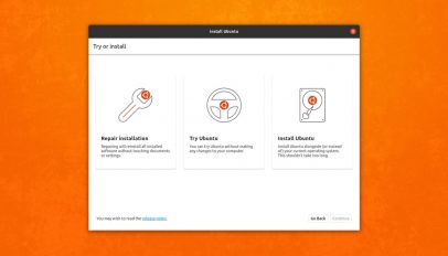 New Ubuntu Installer
