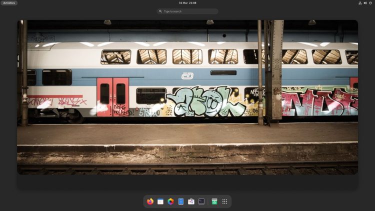 GNOME 40 dash to dock bug
